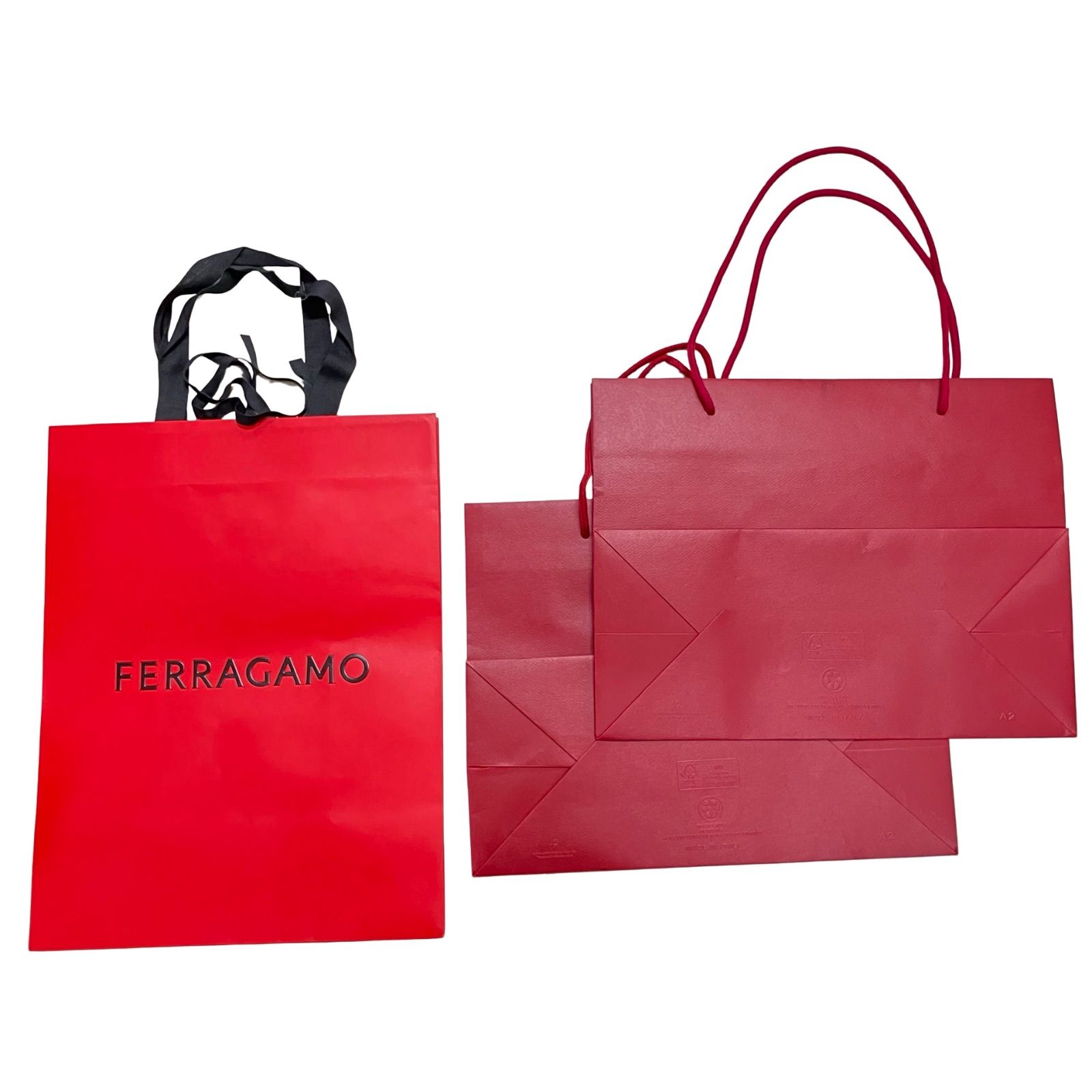 Salvatore Ferragamo フェラガモ 紙袋 3枚セット ショップ袋