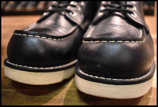 8E 良品 11年】レッドウィング 8179 アイリッシュセッター 黒 ブラック