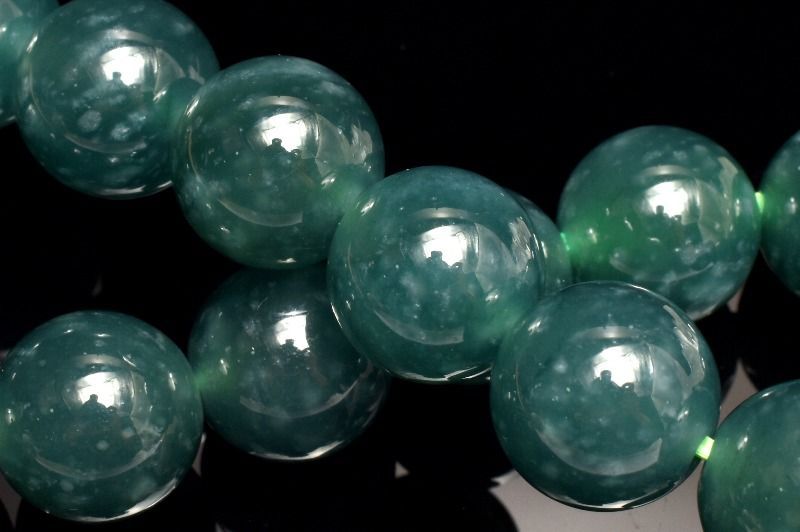 1点物】グアテマラ産◇希少マンサーノ翡翠 ブルージェダイト 青翡翠