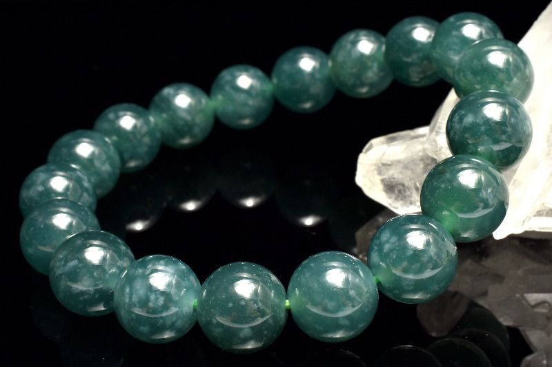 1点物】グアテマラ産◇希少マンサーノ翡翠 ブルージェダイト 青翡翠