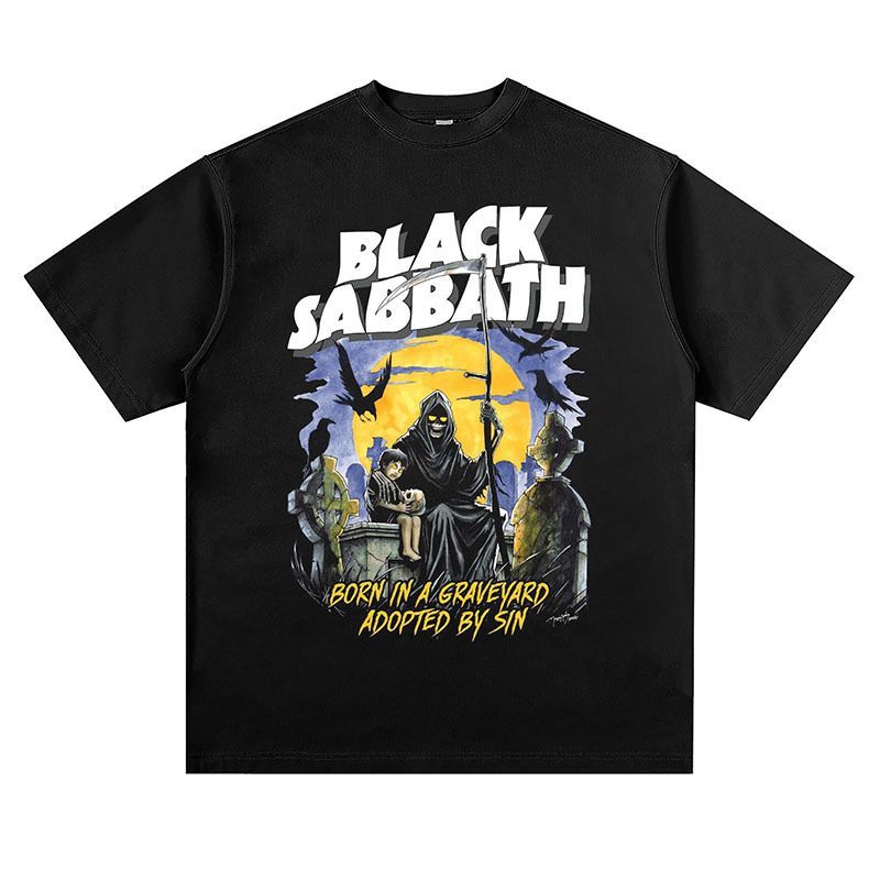ブラック・サバス Black Sabbath Tシャツ ブラックTシャツ 半袖 バンド