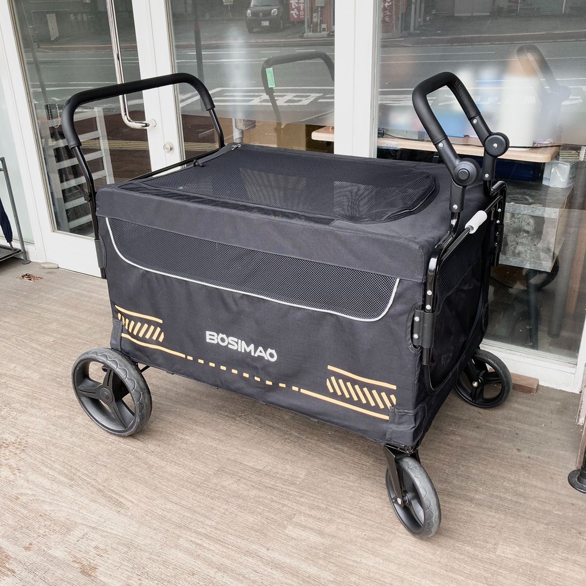 BOSIMAO ペットカート ペットキャリー 大型 中型犬 多頭用 介護用