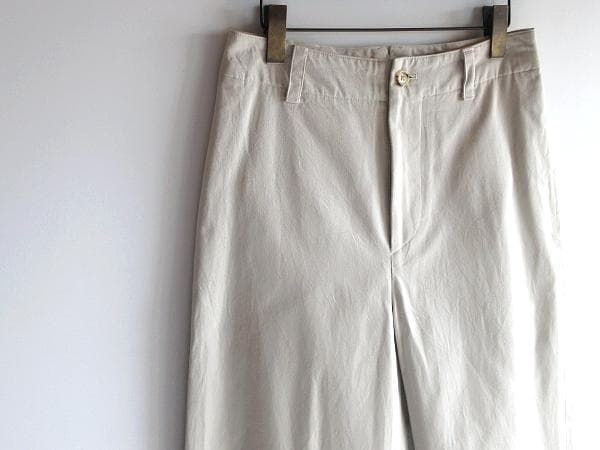MARGARET HOWELL マーガレットハウエル 2023SS COTTON TWILL コットン