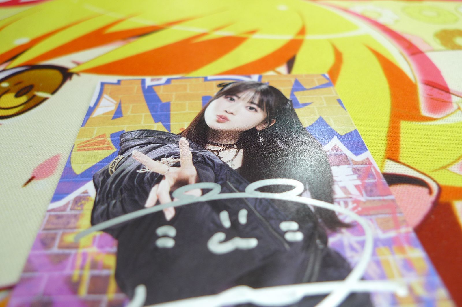 花井美春 直筆サイン 天狼群 トレーディングカード ばっどがーる