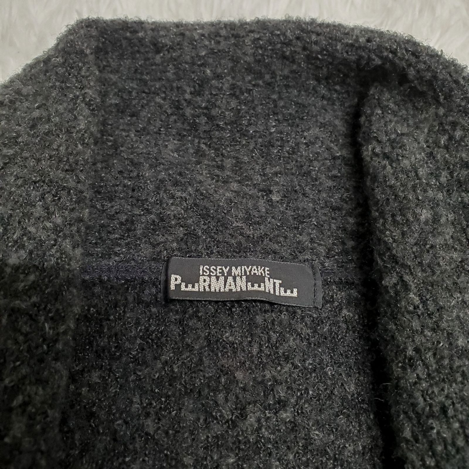 イッセイミヤケのペルマネンテPERMANENT コットンロングコート MIYAKE 