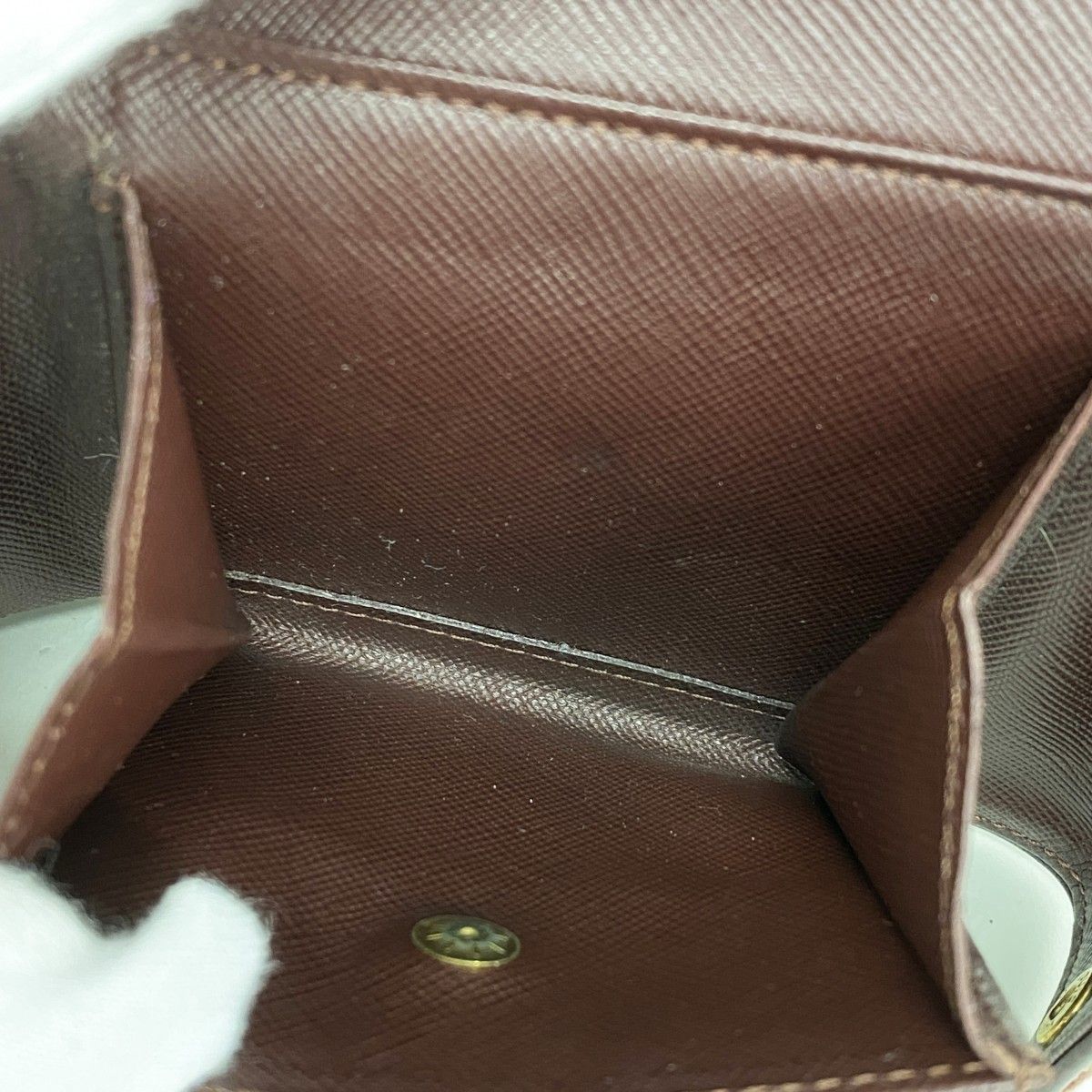 6bd5657】ルイヴィトン 三つ折り財布 モノグラム・ミニ ポルトビエ