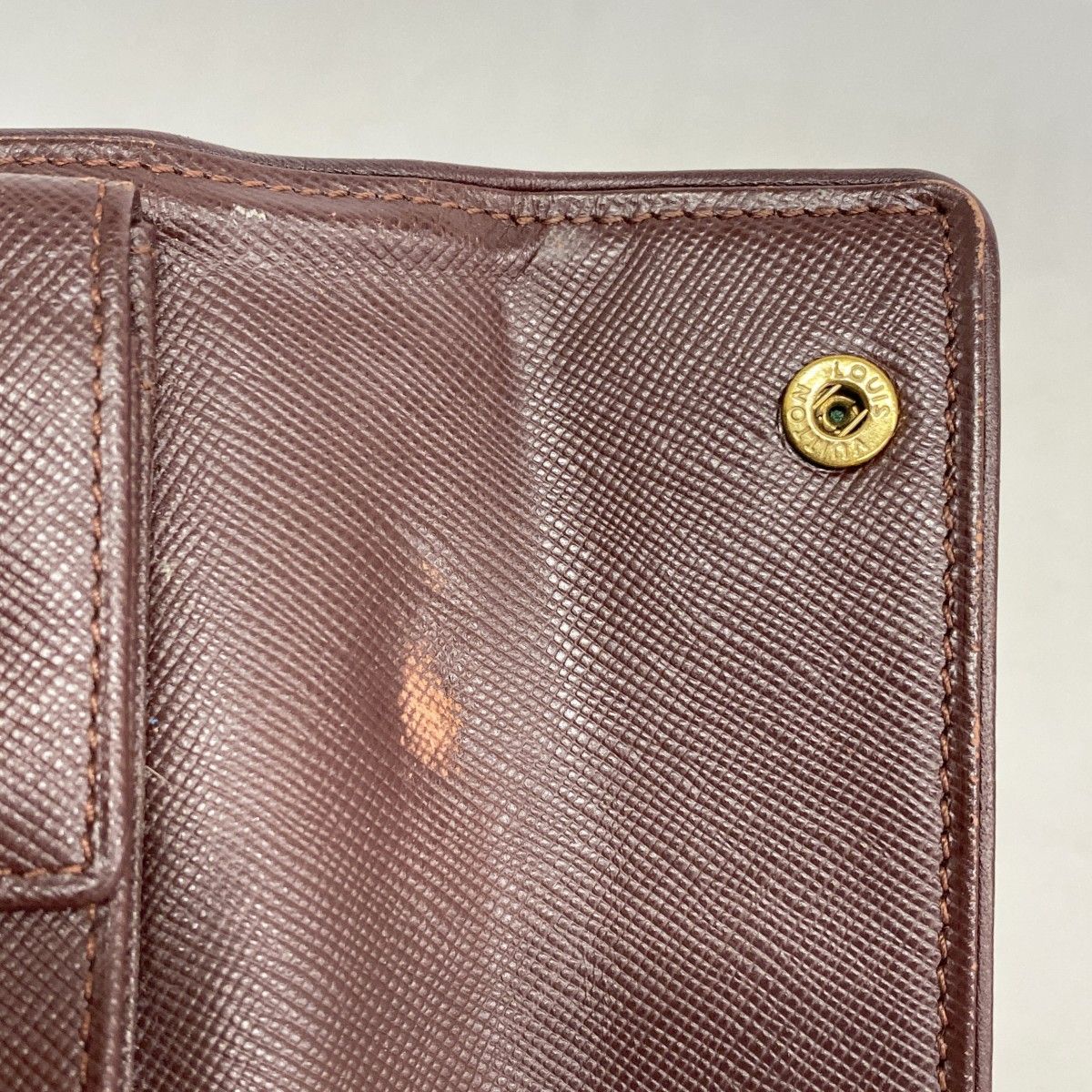 6bd5657】ルイヴィトン 三つ折り財布 モノグラム・ミニ ポルトビエ