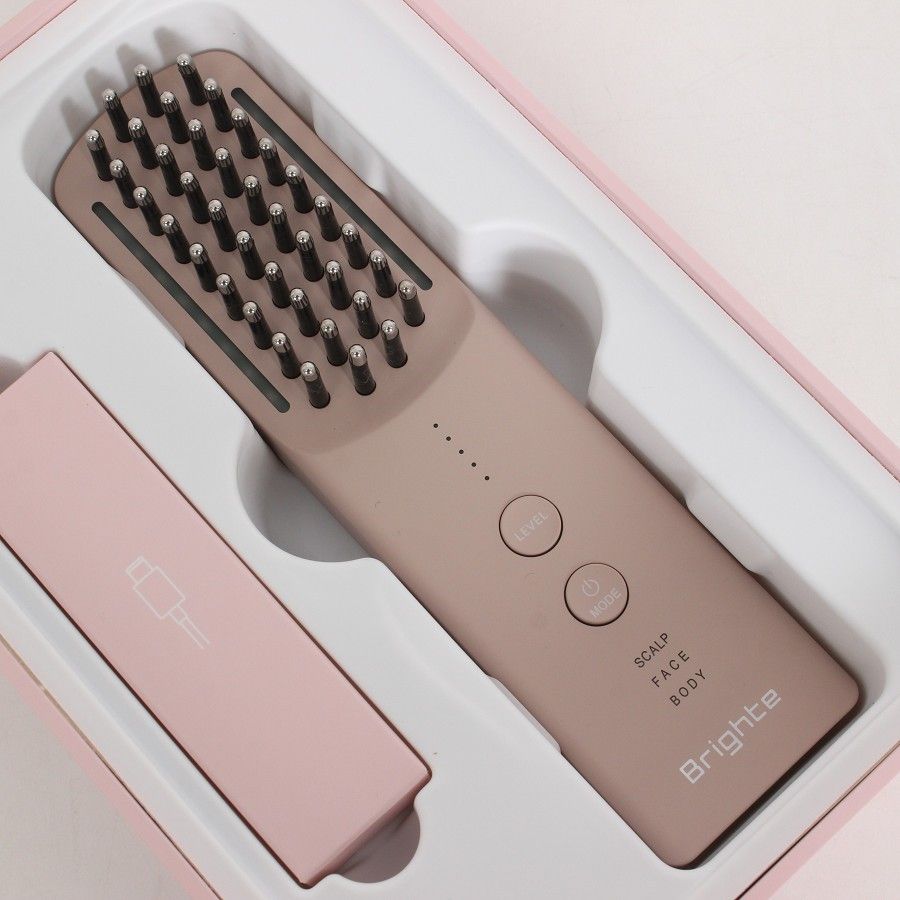 新品】Brighte ELEKI BRUSH+ BRT-FSB180 ピンク 美顔器 EMS フェイス