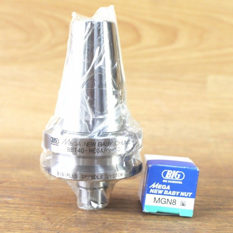 BIG/大昭和精機 BBT40-MEGA8N-60/MGN8 メガニューベビーチャック メガニューベビーナット