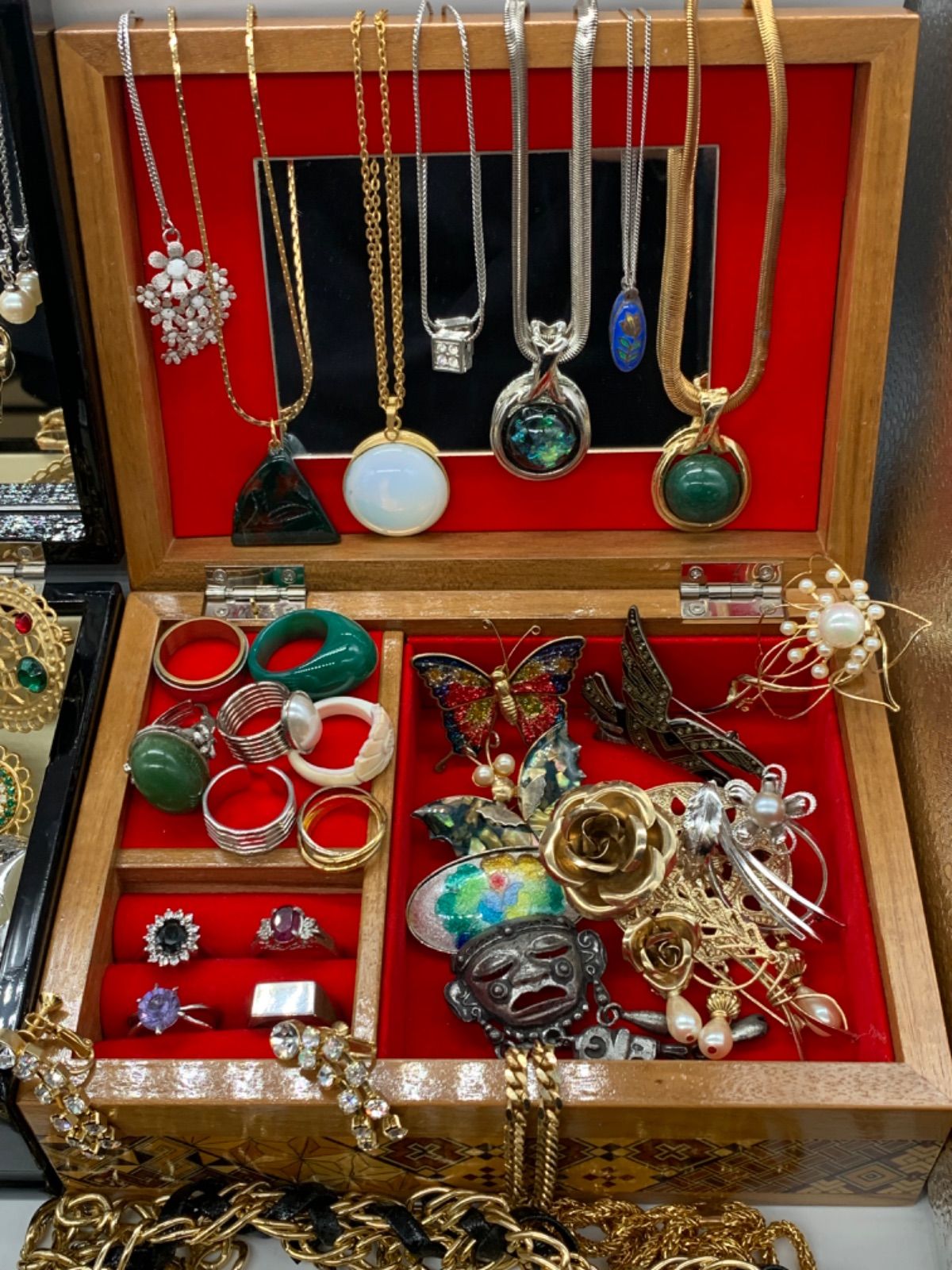 遺品整理 生前整理 アクセサリー まとめ売り ネックレス リング