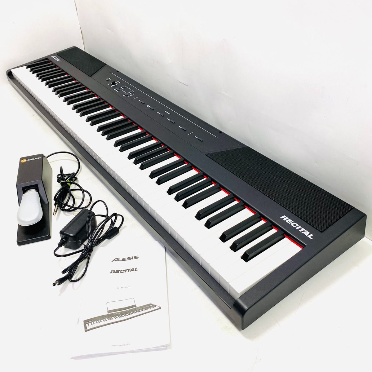 ALESIS RECITAL 電子ピアノ キーボード 88鍵 アレシス 楽器 中古 直 