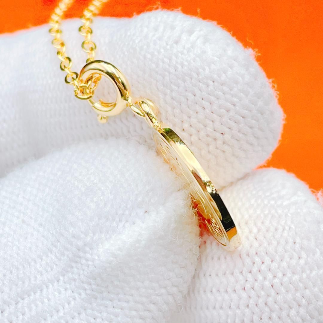 ◇エルメス◇新品仕上済 HERMES セリエ ネックレス ゴールドカラー 小