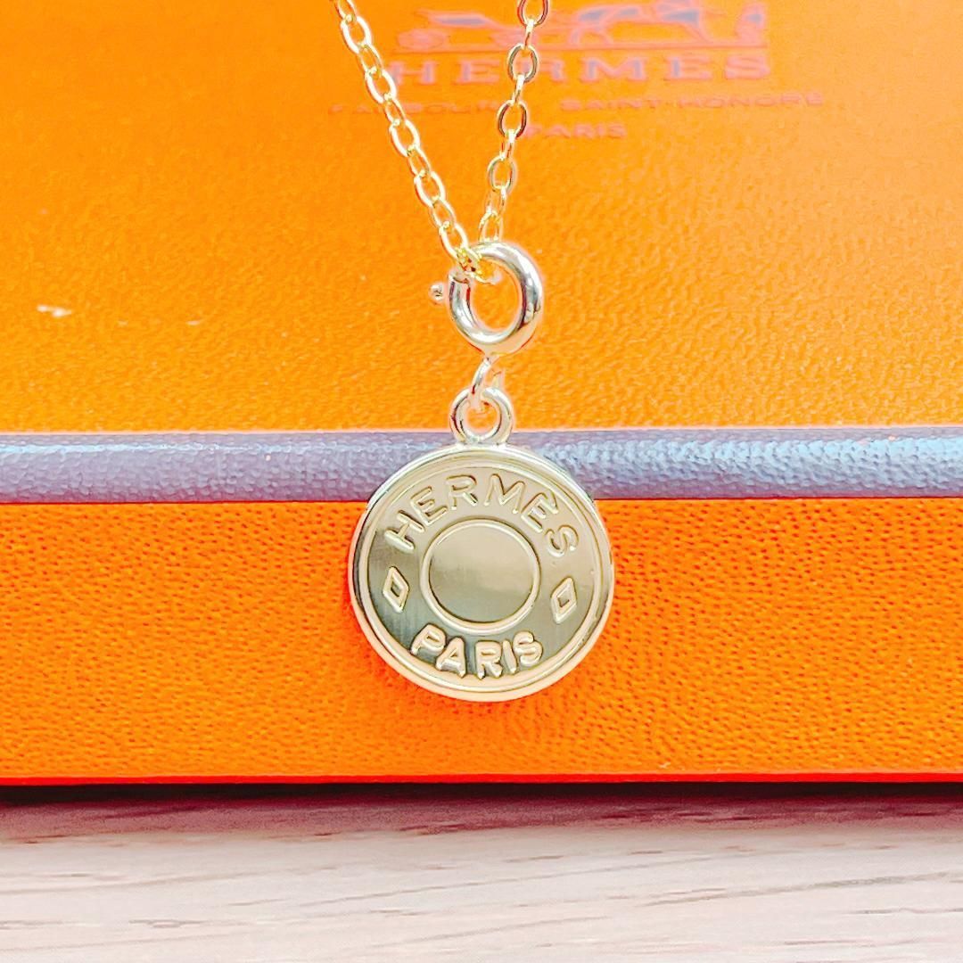◇エルメス◇新品仕上済 HERMES セリエ ネックレス ゴールドカラー 小