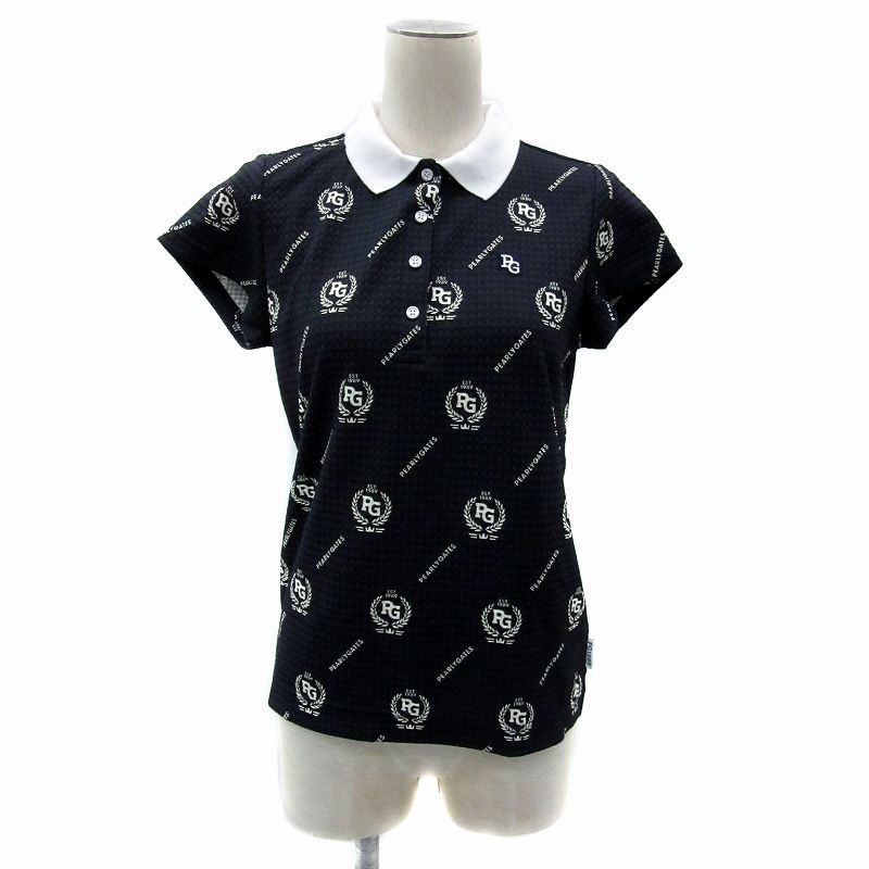 パーリーゲイツ PEARLY GATES ゴルフウエア ポロシャツ 半袖 ロゴ