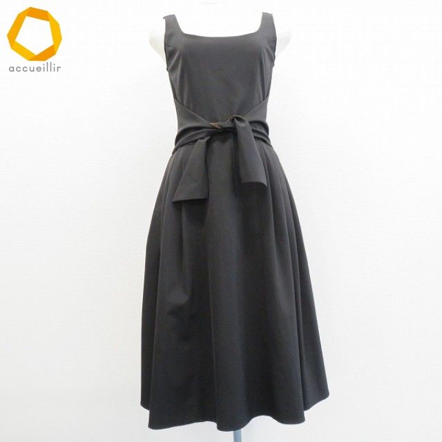 フォクシーニューヨーク FOXEYNEWYORK ワンピース ロング スリーブレス