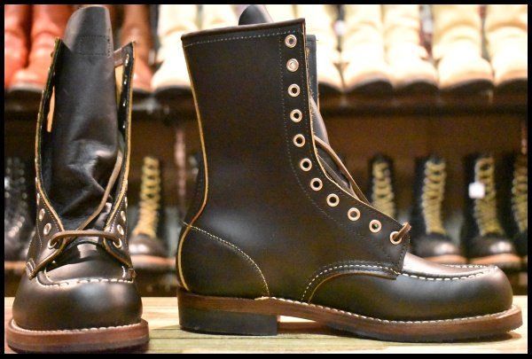 7E 箱付 未使用 110周年限定 15年】レッドウィング 2015 ハンツマン 黒