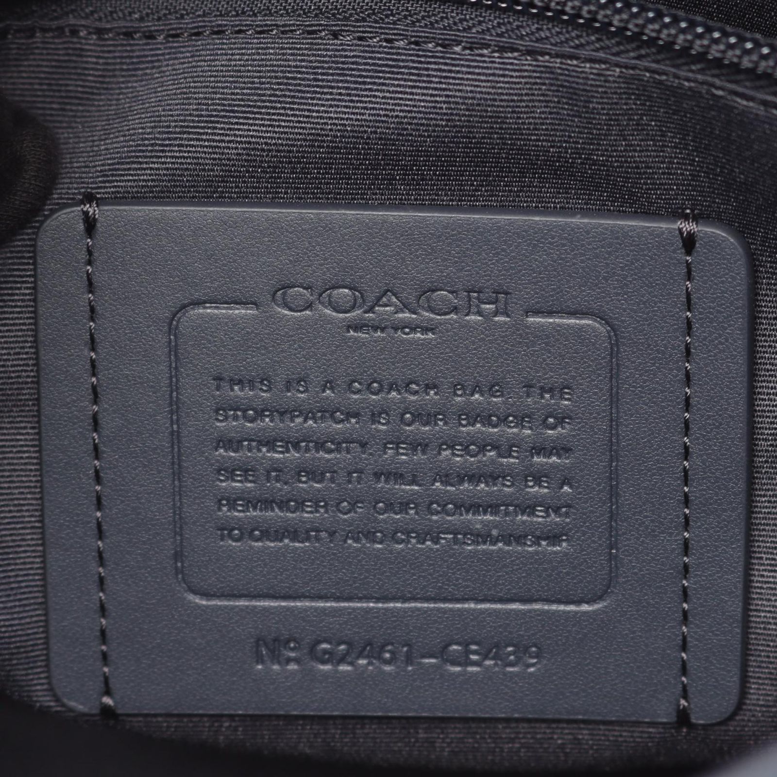 コーチ COACH ビジネスバッグ グラハム ジップ ブリーフ CE439 ライト