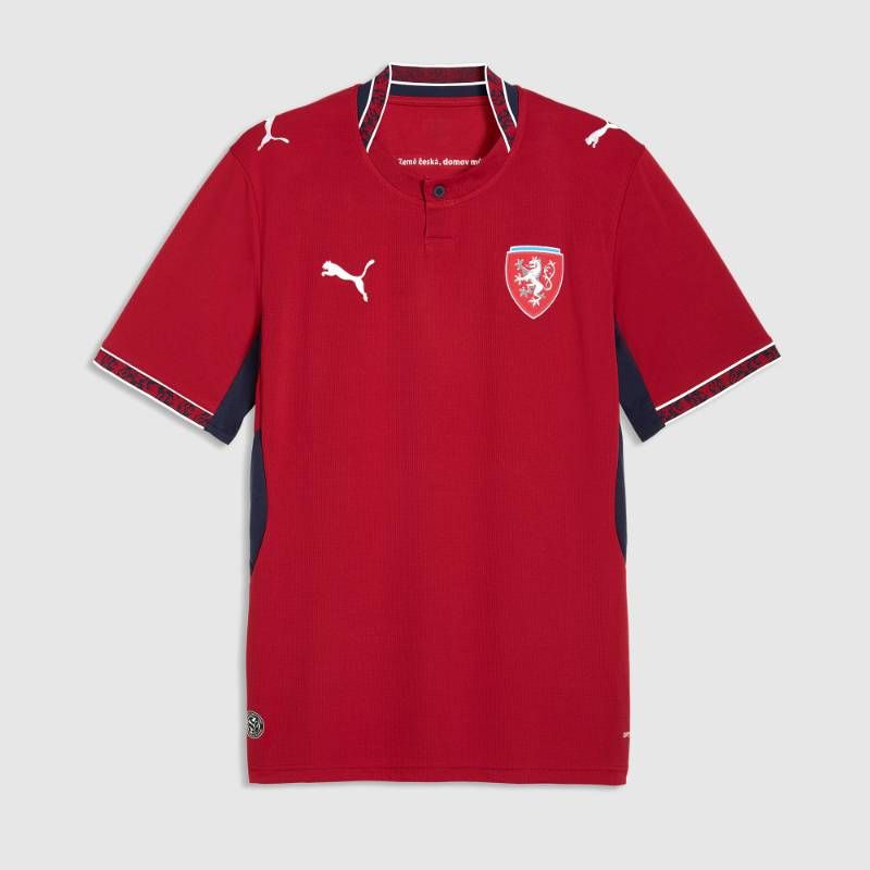 【送料無料・匿名配送】PUMA プーマ チェコ代表 2026 公式 ホーム シャツ エンジ 新品 正規品 日本未発売 W杯予選 襟付き 17,736円