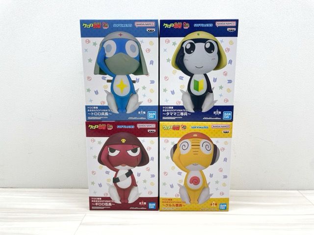 未開封※『ケロロ軍曹』 おおきな SOFVIMATES クルル曹長 ドロロ兵長