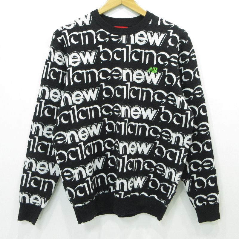 三重本店】 中古 NEW BALANCE | ニューバランス ニット 3Dロゴジャ