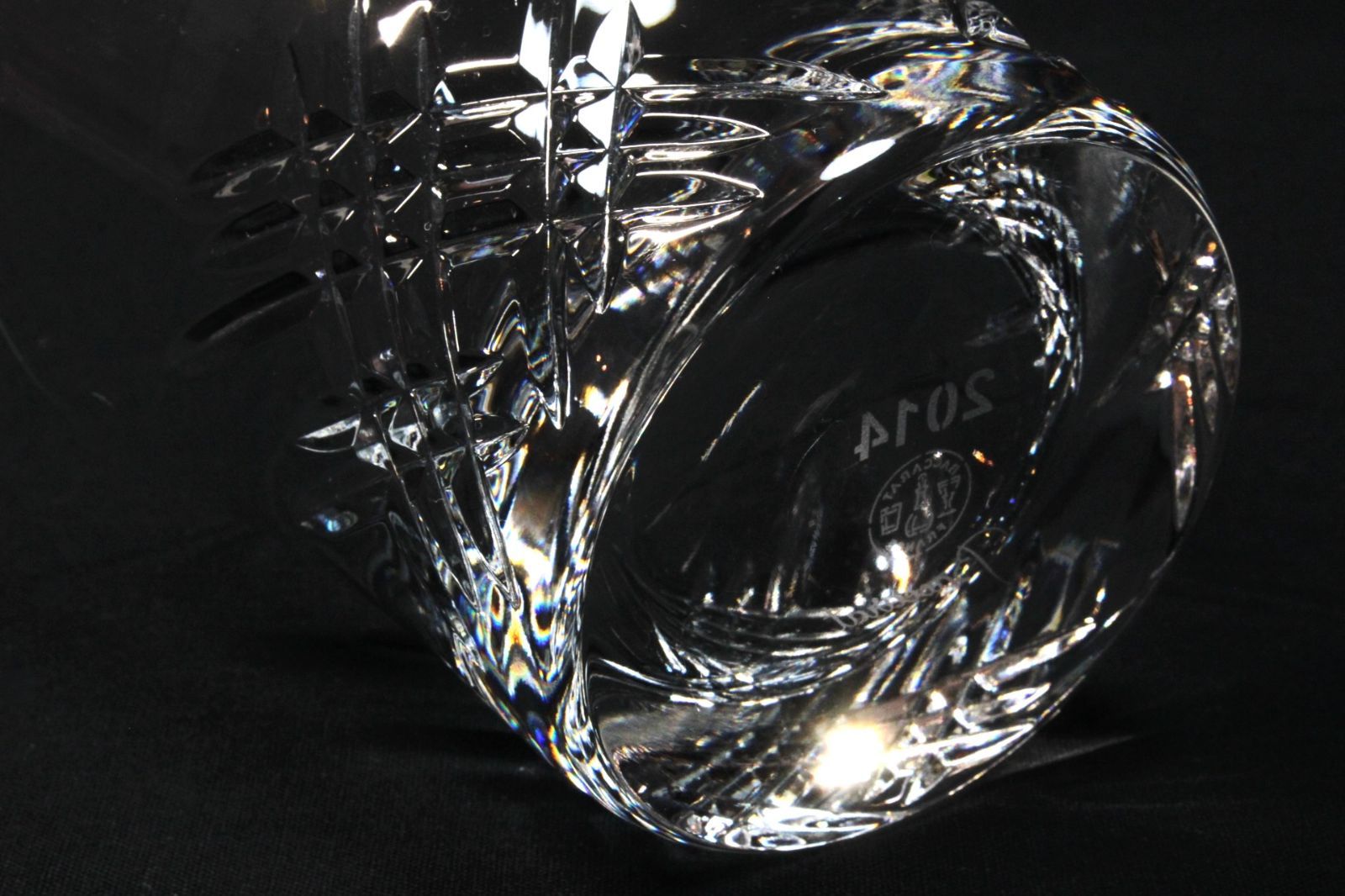 58【美品】バカラ Baccarat タンブラー ロックグラス 1客 ステラ 2014