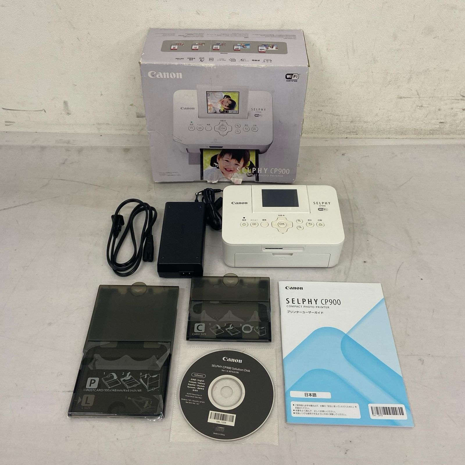 canon キャノン コンパクトフォトプリンター SELPHY CP900 プリンター