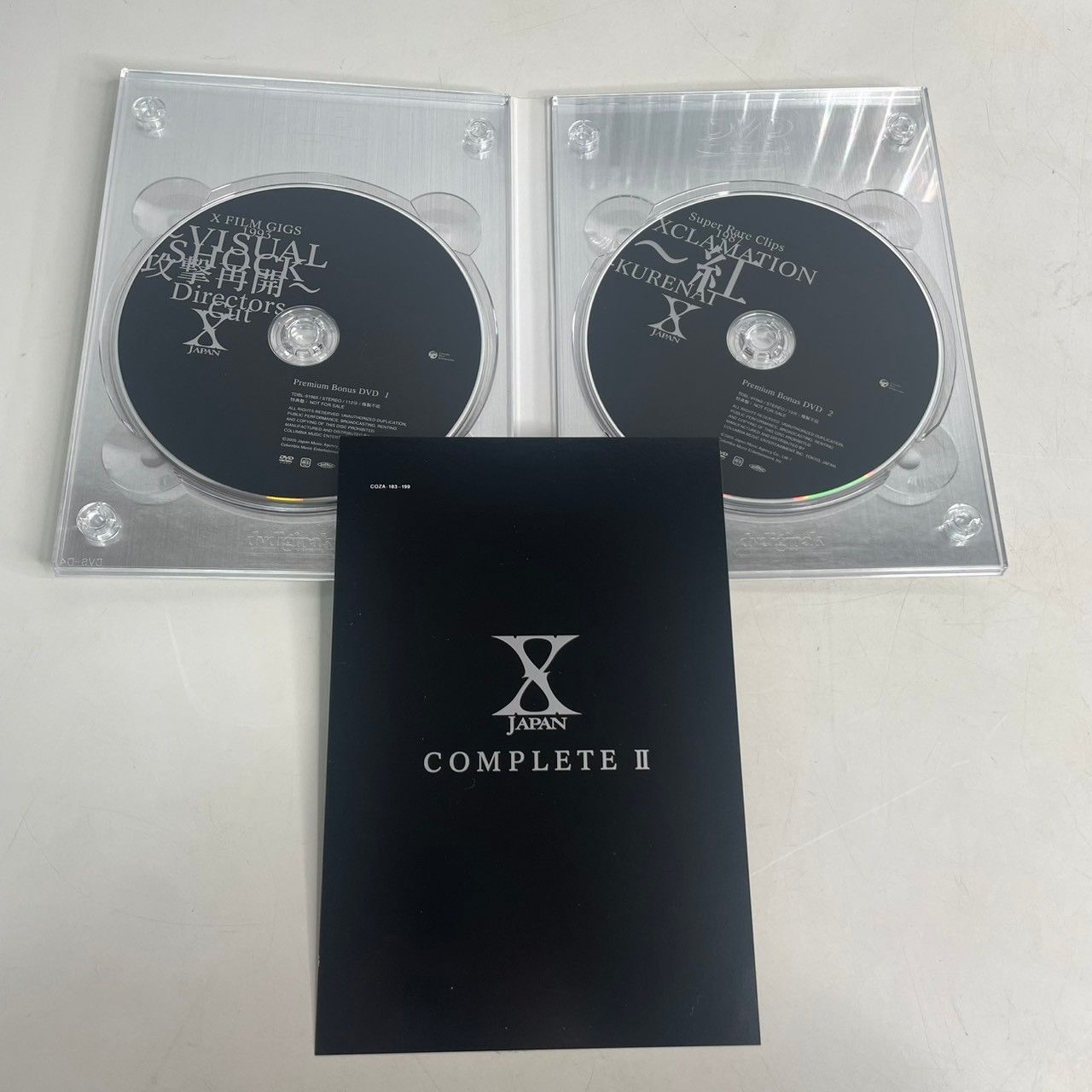 ○【DVDセット】 X JAPAN COMPLETE Ⅱ - メルカリ