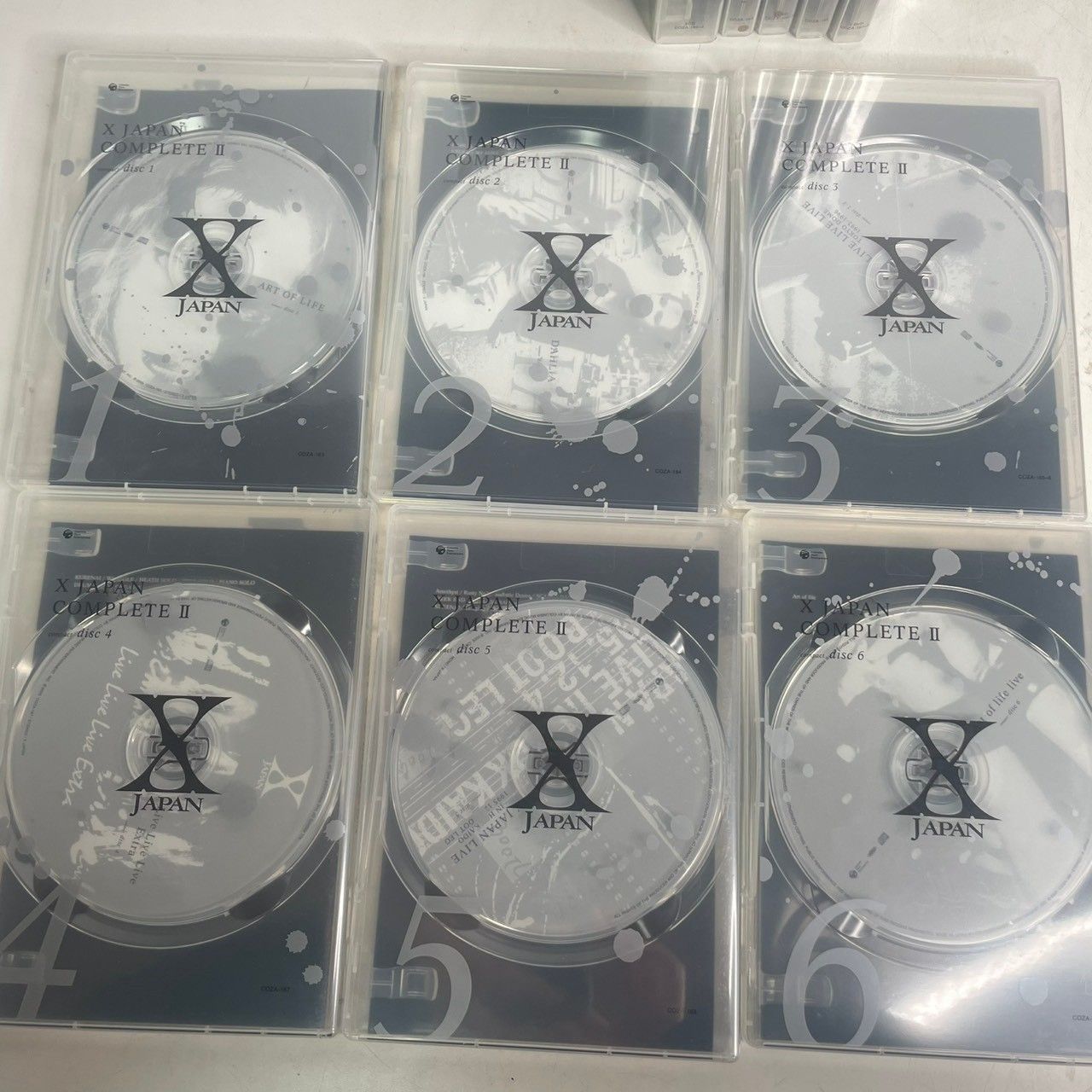 ○【DVDセット】 X JAPAN COMPLETE Ⅱ - メルカリ