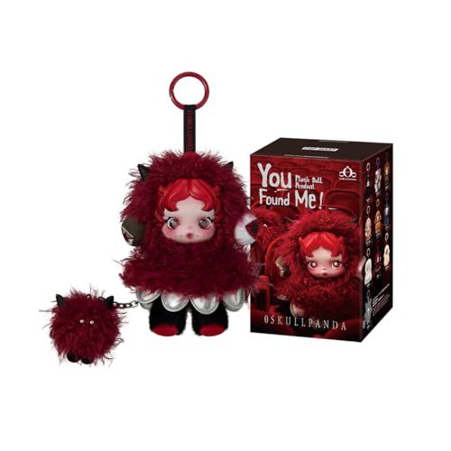 ◇POP MART SKULLPANDA You Found Me! シリーズ ぬいぐるみペンダント
