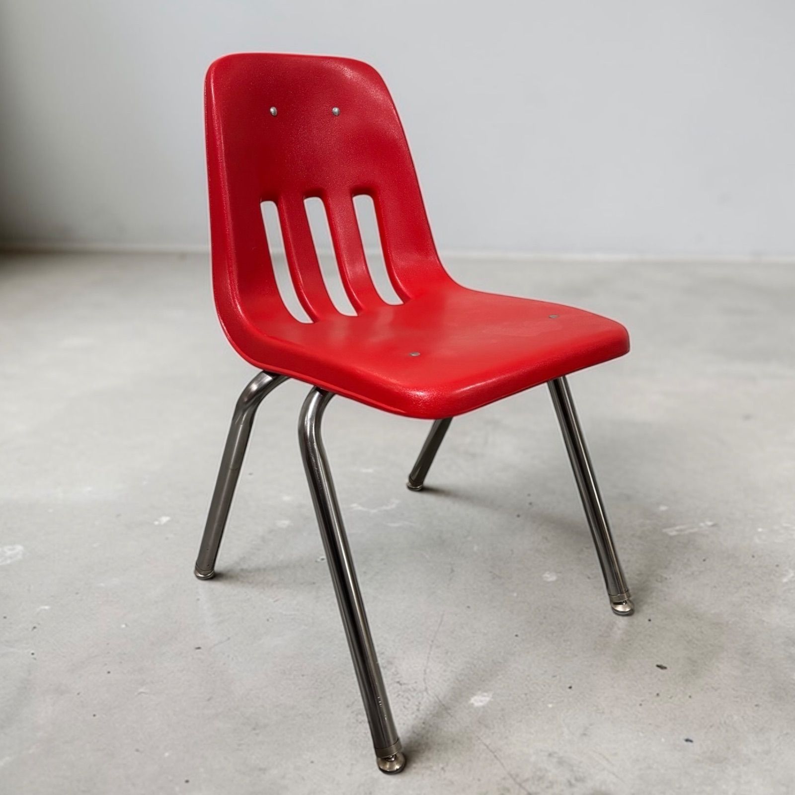 VIRCO バルコ スタッキングチェア [レッド] 椅子 一人掛け イス 椅子