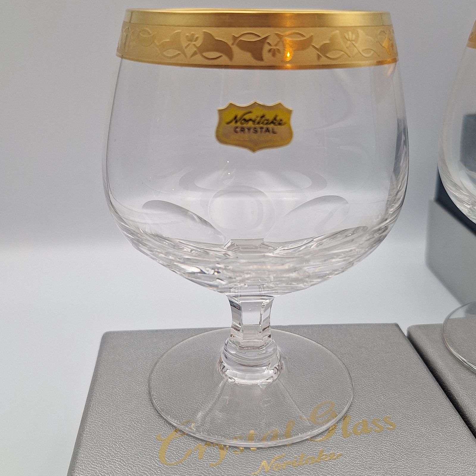 Noritake ノリタケ Crystal Glass クリスタルグラス ヴィンテージ 