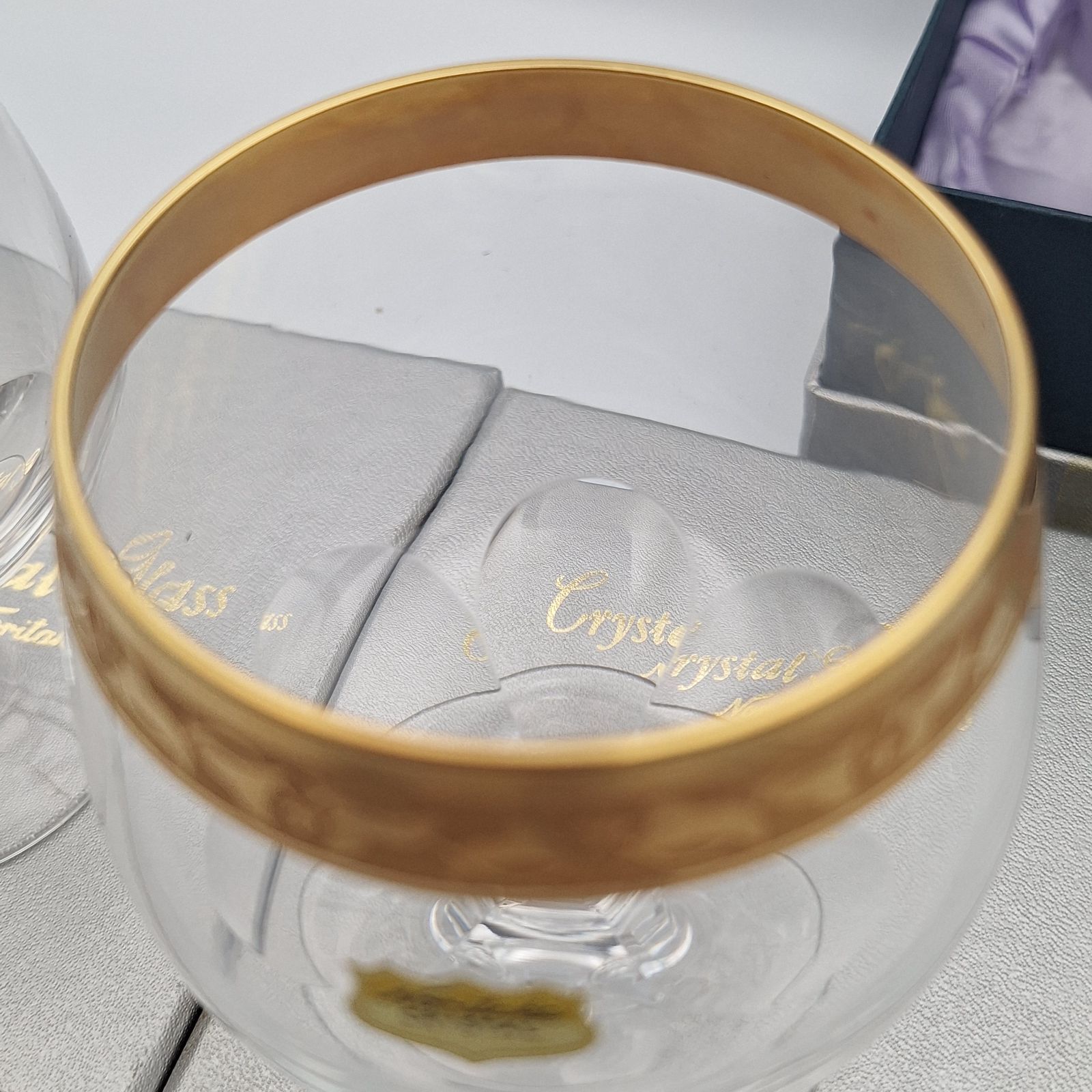 Noritake ノリタケ Crystal Glass クリスタルグラス ヴィンテージ