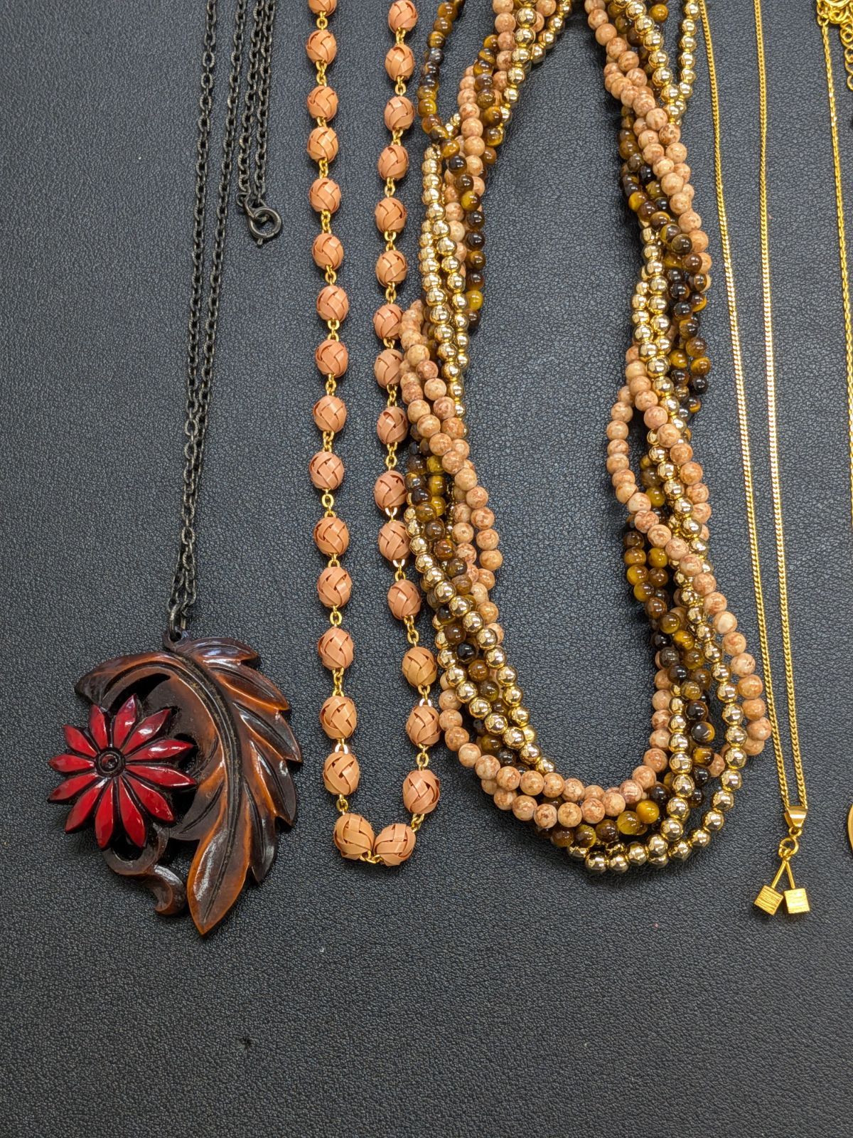 遺品整理まとめて□81】ジュエリー K18GF SILVER AGATHA courreges