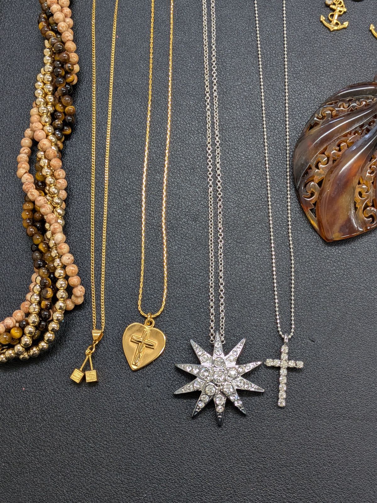 遺品整理まとめて□81】ジュエリー K18GF SILVER AGATHA courreges