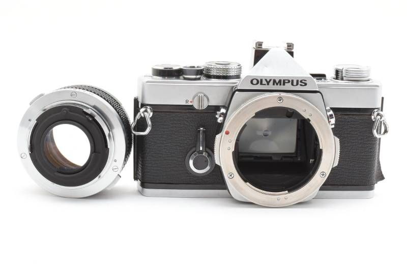 カメラ 【実用品 希少】Olympus オリンパス M-1 シルバー / OM-SYSTEM