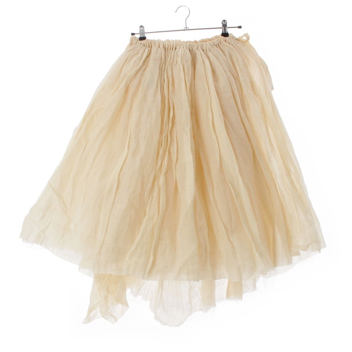 コムデギャルソン AD1997 リネン チュール 巻き スカート GS-10074S