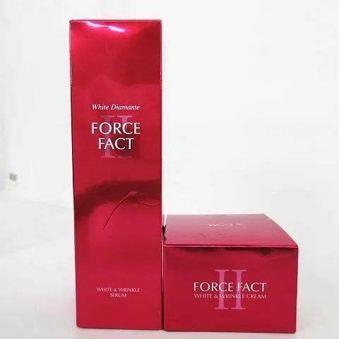 未使用 2点セット ホワイトディアマンテ フォースファクトⅡ 18g