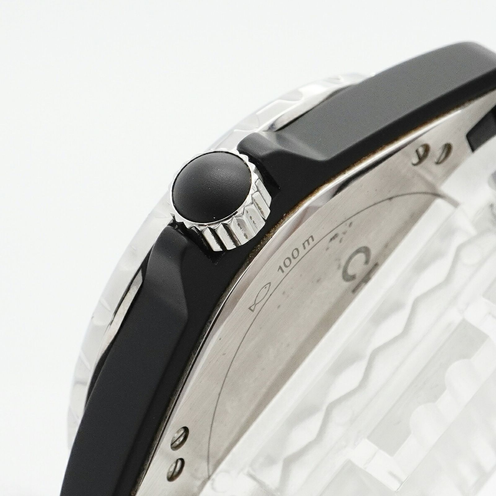 黒文字盤腕時計 メンズ