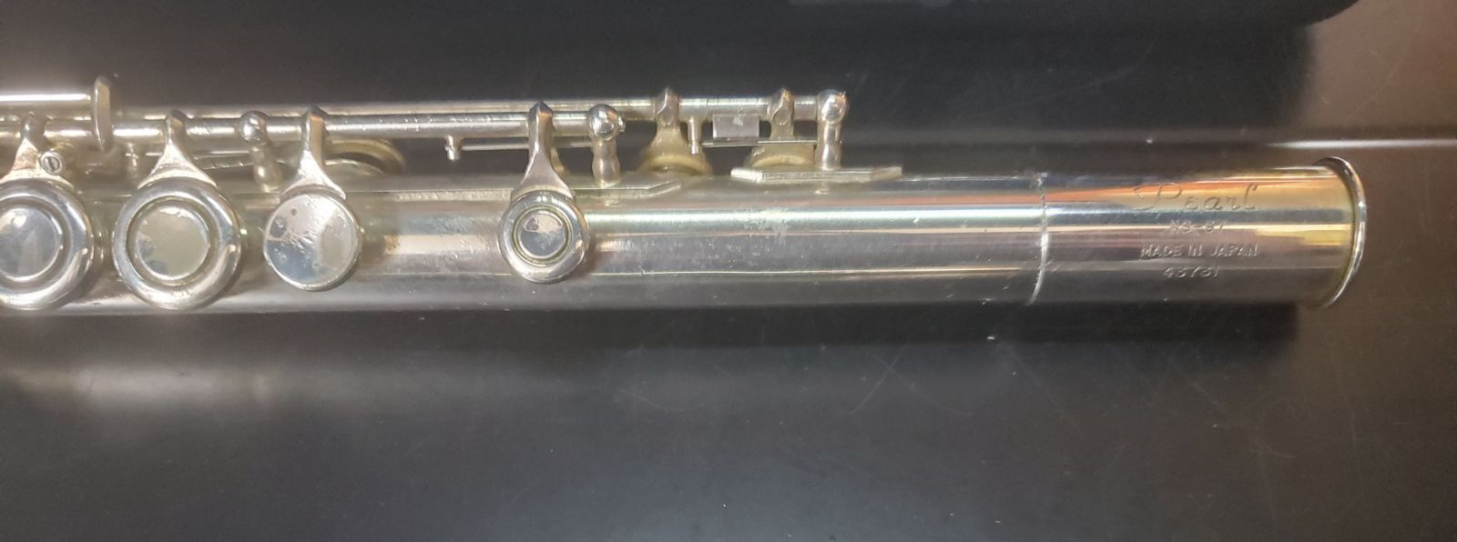 楽器 頭管部銀製 Pearl フルートNS-97 - メルカリ
