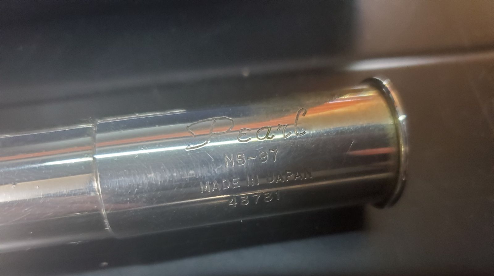 楽器 頭管部銀製 Pearl フルートNS-97 - メルカリ