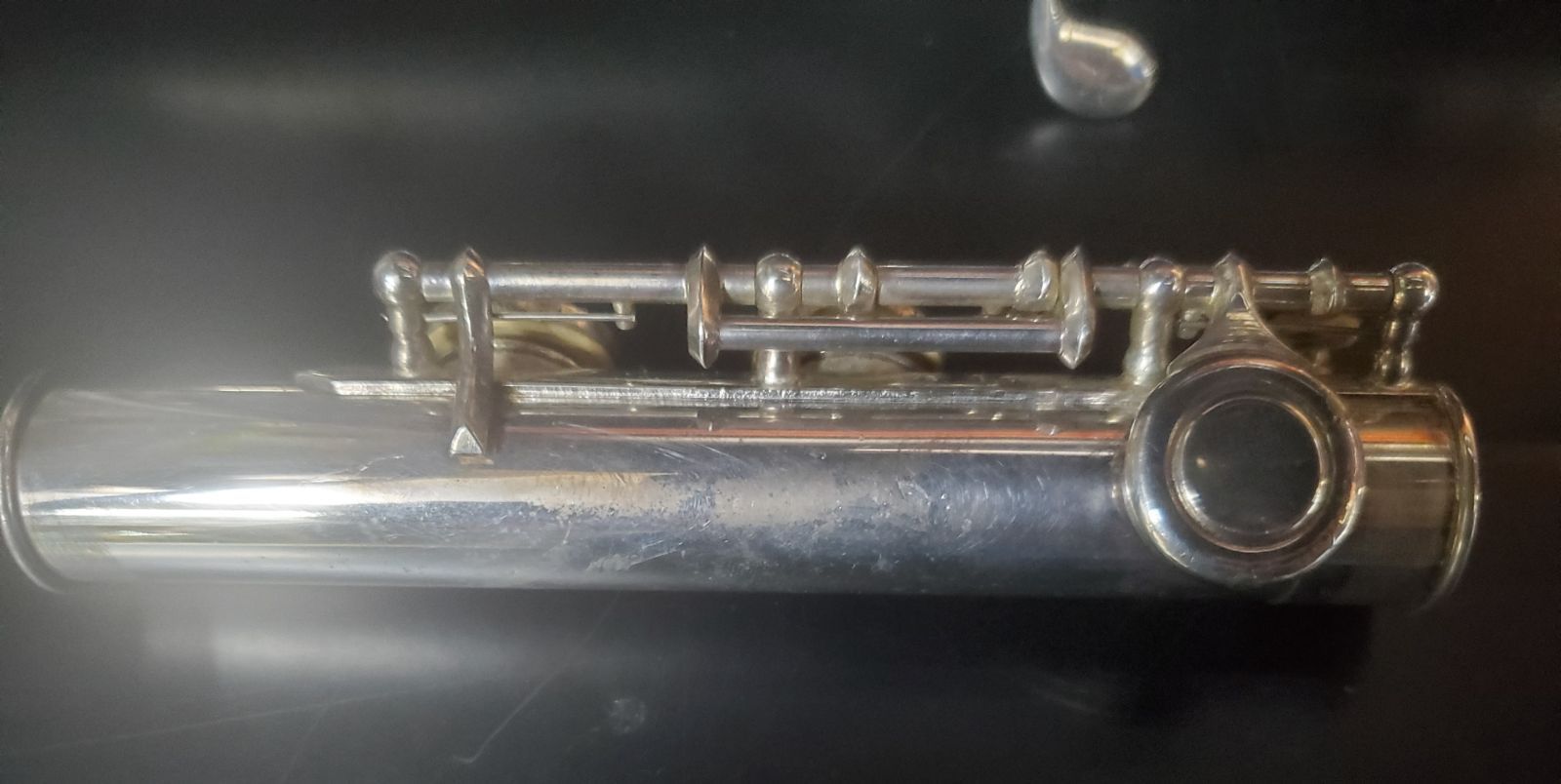 楽器 頭管部銀製 Pearl フルートNS-97 - メルカリ