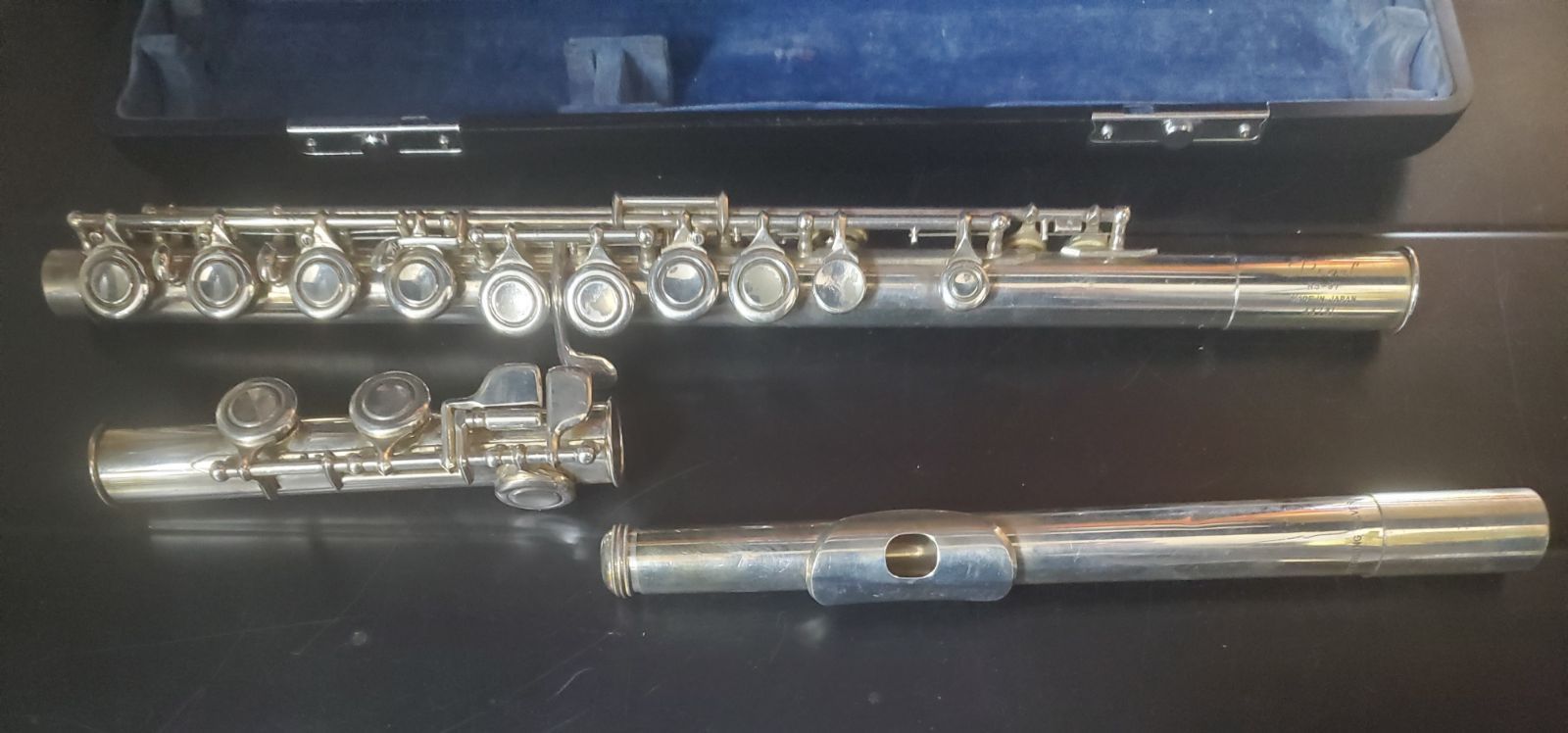 楽器 頭管部銀製 Pearl フルートNS-97 - メルカリ