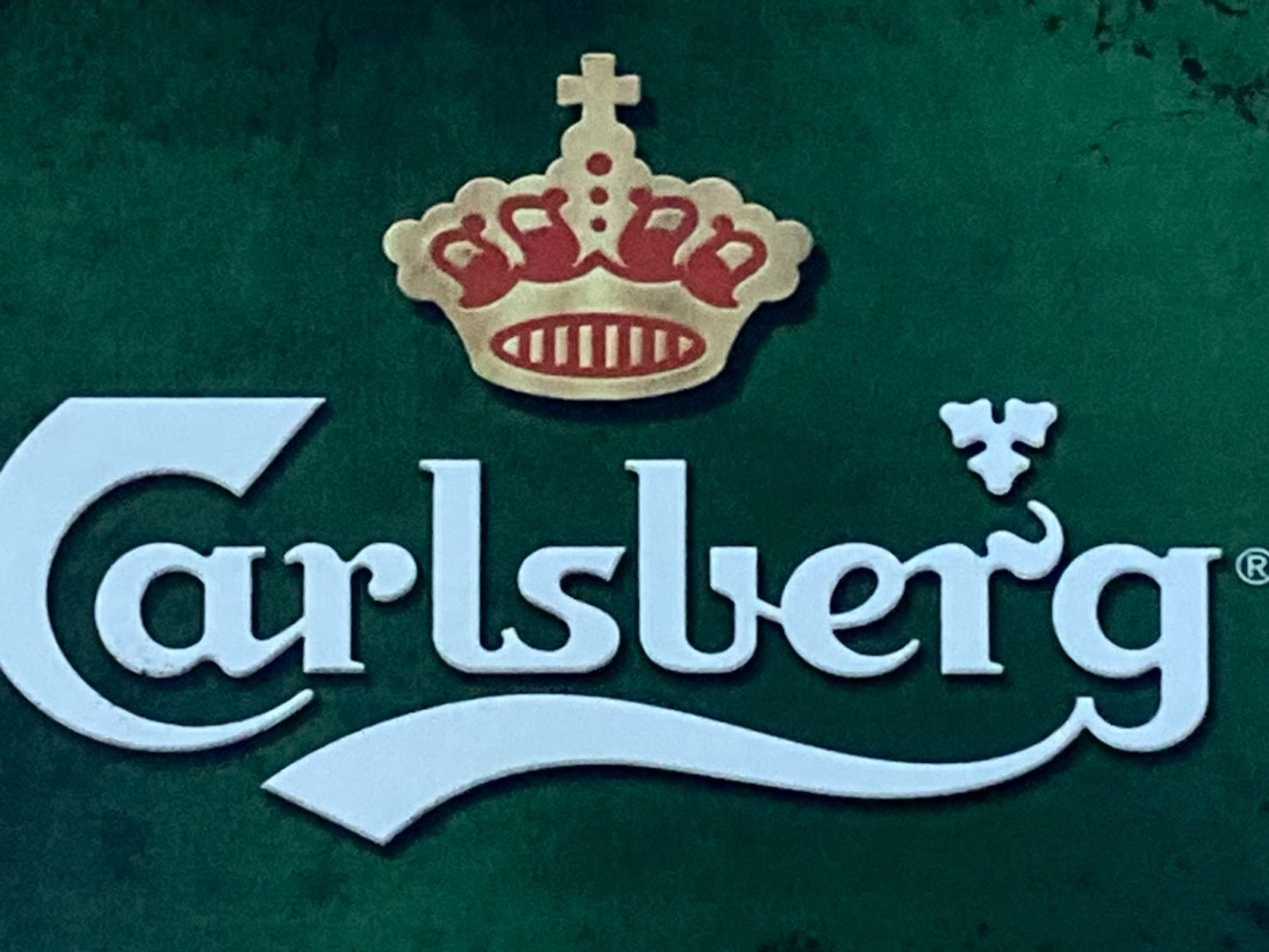 10282］ブリキ看板 カールスバーグ ビール CARLSBERG BEER デンマーク