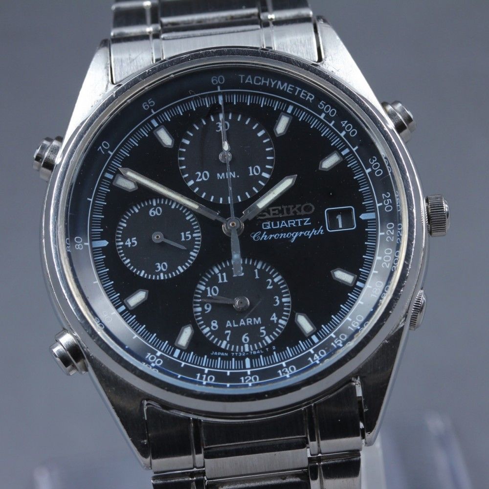 7T32-7B30 Seiko Chronograph 稼働品SEIKO クロノグラフ デイト 