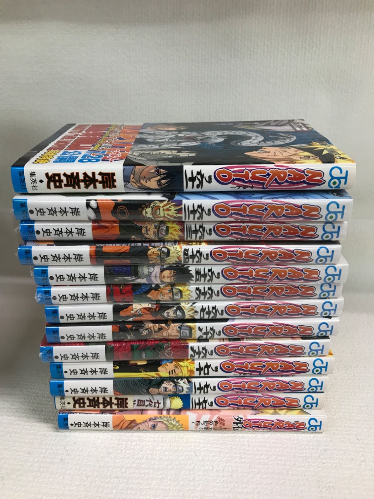 ☆①【未開封9冊】NARUTO ナルト 1~72巻 コミック全巻セット+外伝 岸本