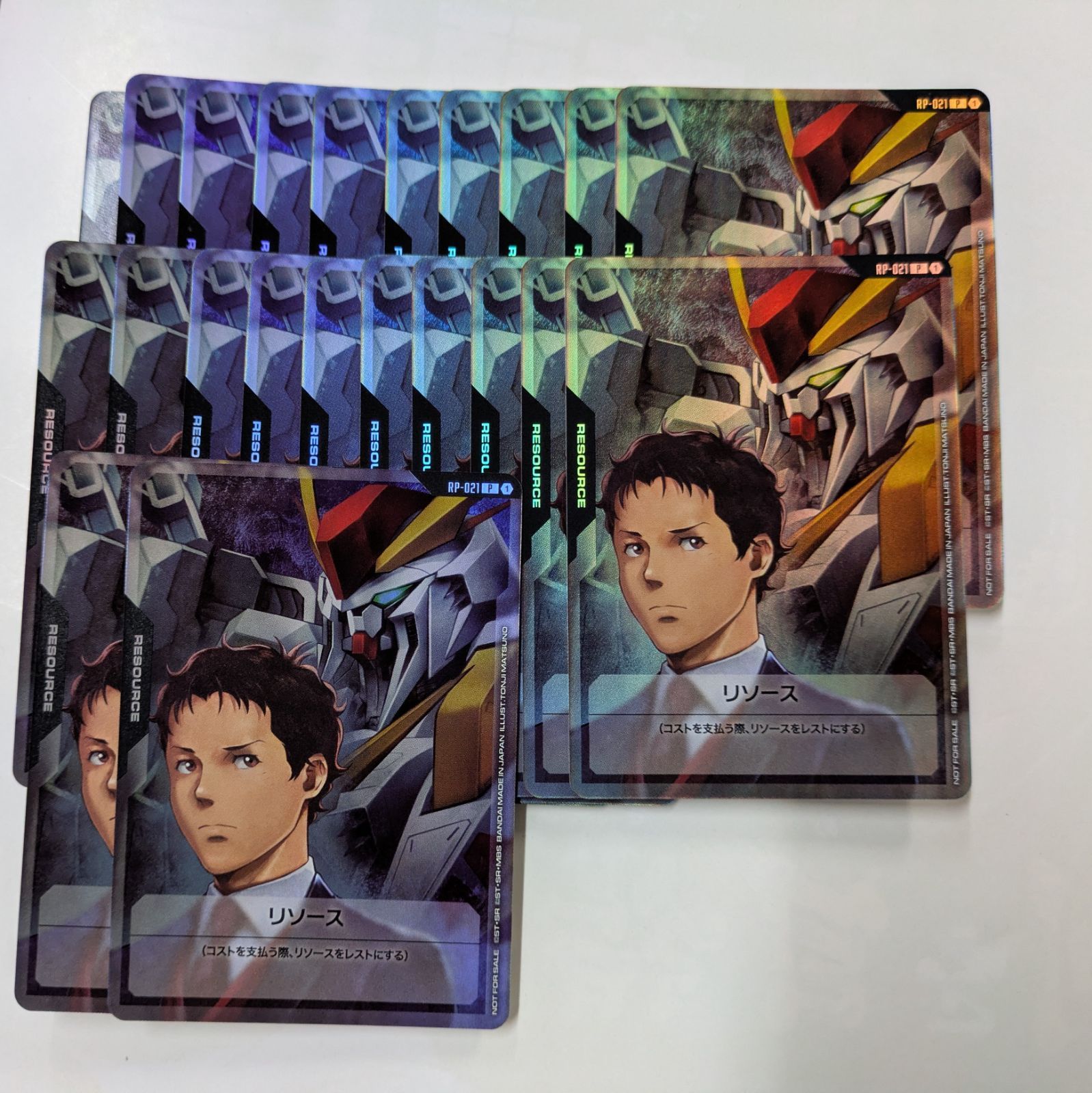 ガンダムカードゲーム リソース ハサウェイ 22枚セット プロモ RP-021