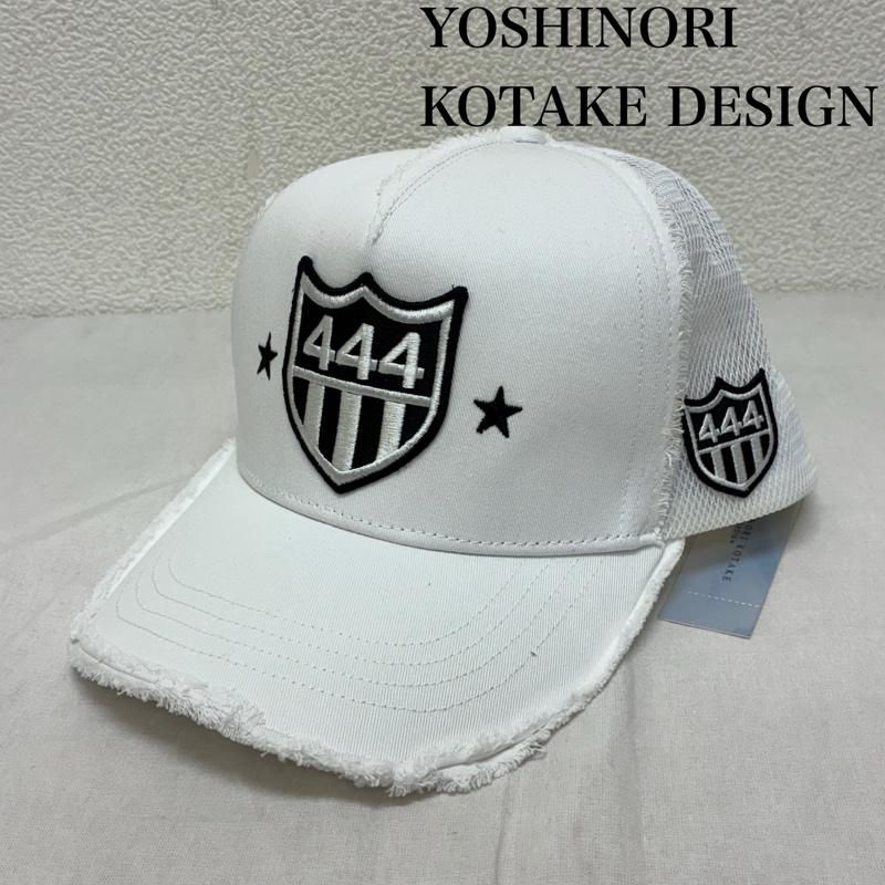 ヨシノリコタケ デザイン TOKYO 2020 ダメージ加工 メッシュキャップ