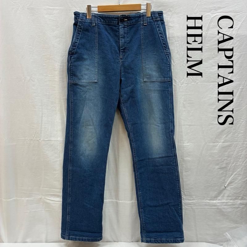 キャプテンズヘルム 19AW STRETCH FLEECE WINTER DENIM ストレッチ 