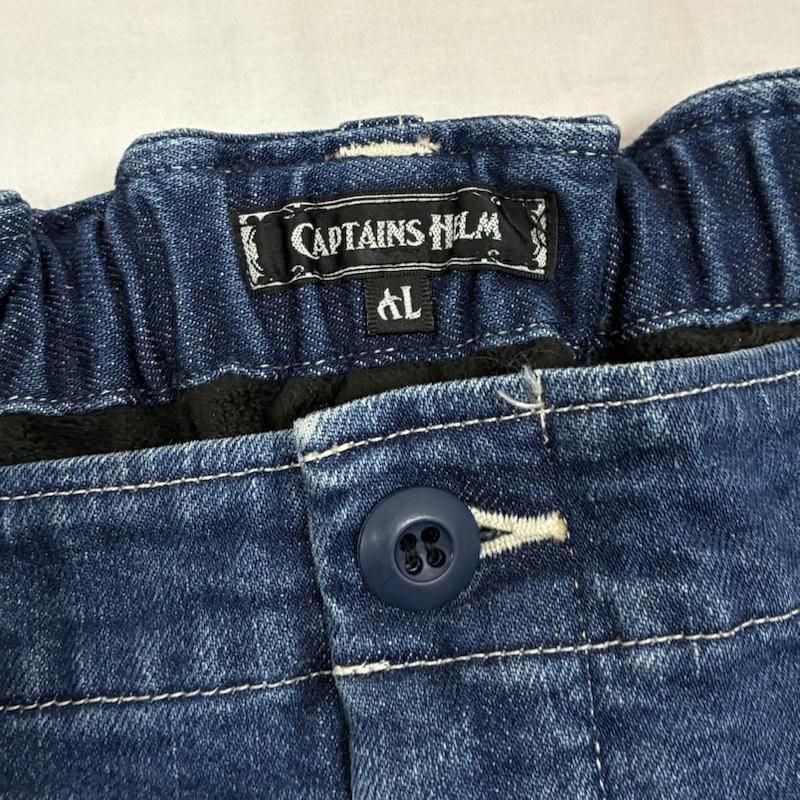 キャプテンズヘルム 19AW STRETCH FLEECE WINTER DENIM ストレッチ 