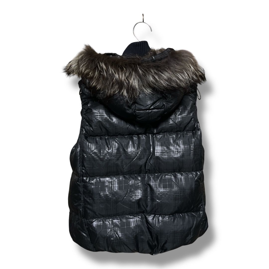 TATRAS タトラス ダウンベスト ラクーンファー ファー取り外し可能